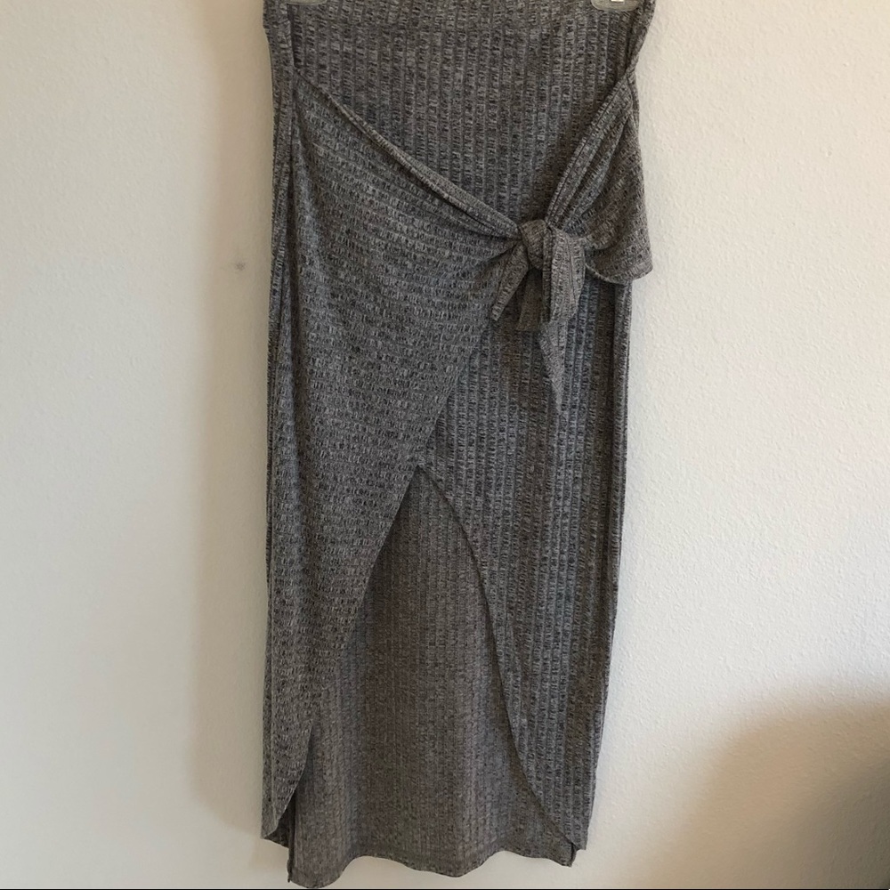 Maxi Skirt with a slit